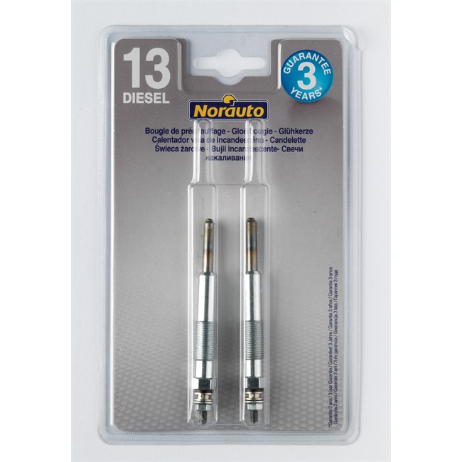 2 Bougies De Préchauffage Norauto Bp13