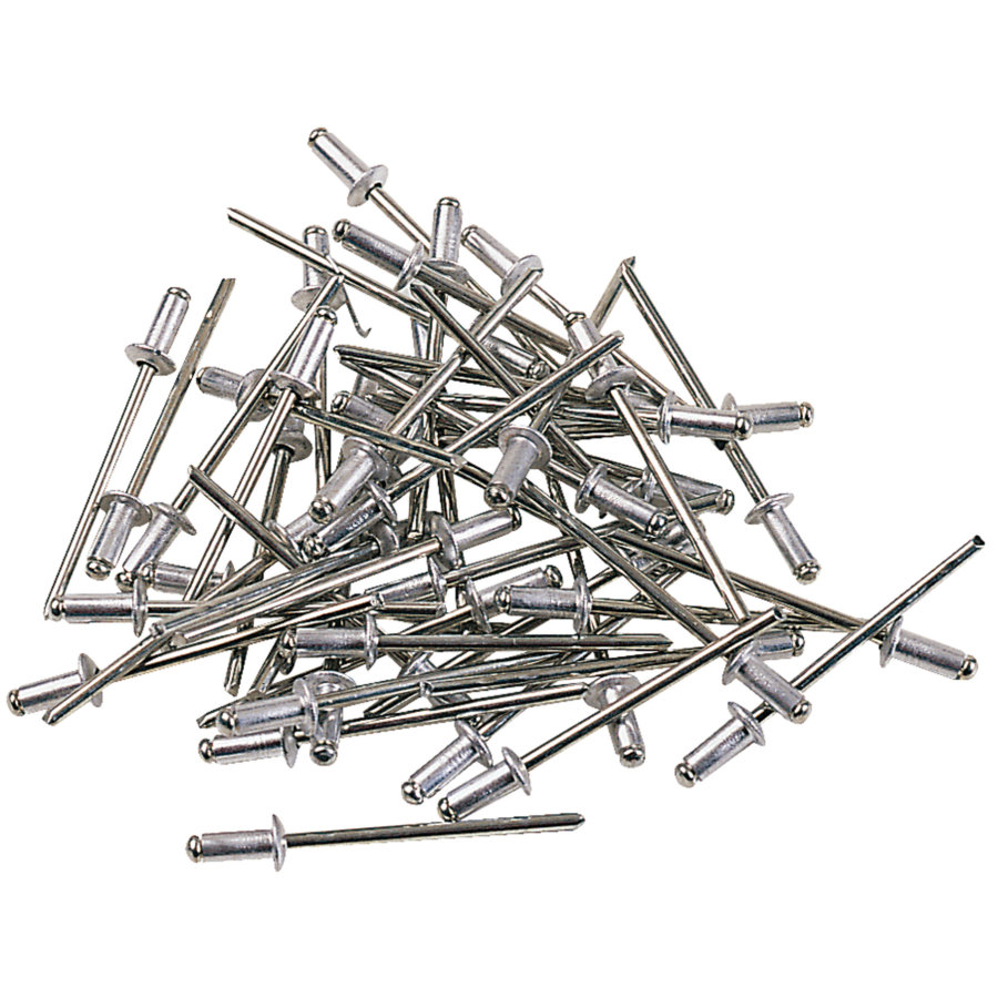 Lot De 200 Rivets 2,4 / 3,2 / 4 / 4,8 Mm Autobest