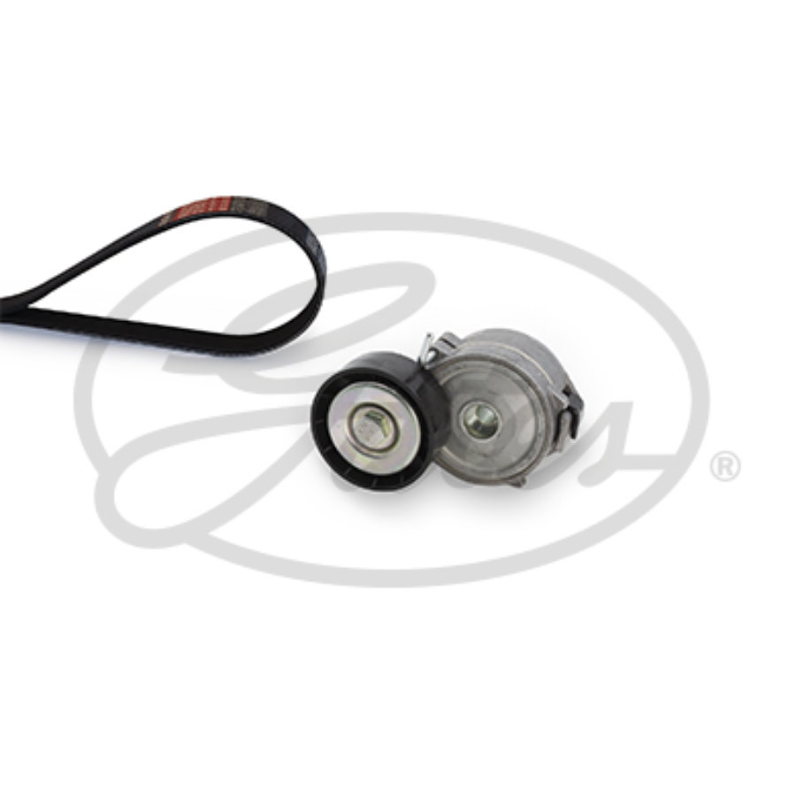 GATES Kit Courroies Trapézoïdales à Nervures Micro-V K016PK798 EPDM - Kit Complet Accessoires