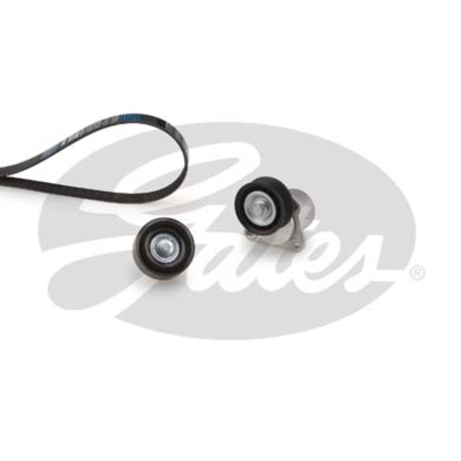 Kit Courroie Accessoire GATES Micro-V K016PK2030 - Jeu De Courroies Trapézoïdales à Nervures Pour Mercedes Vito W447 & Classe V