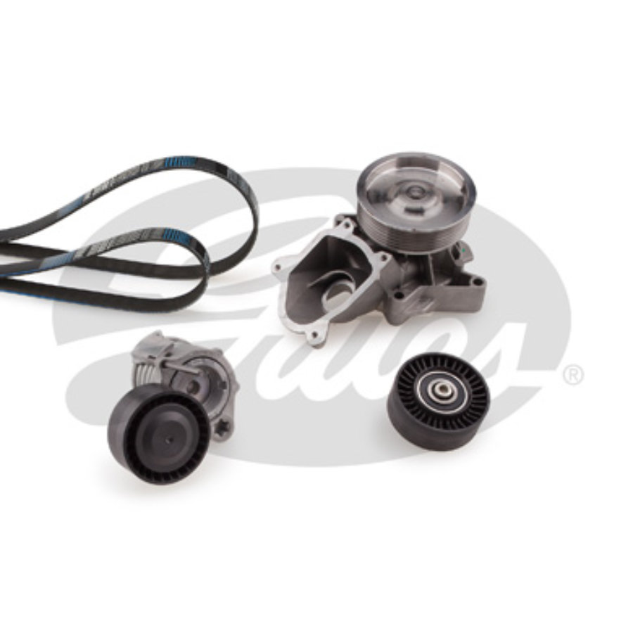 Kit Courroie Micro-V + Pompe à Eau GATES KP26PK1835XS | Pour Système Entraînement Auxiliaire