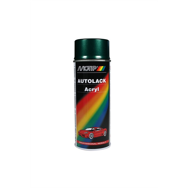 Bombe De Peinture Vert Métallisé Motip M53600 400 Ml