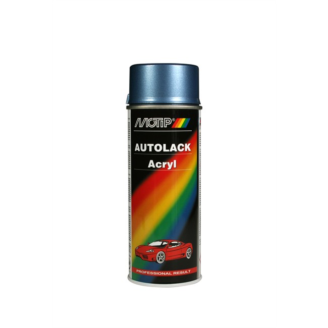 Bombe De Peinture Bleu Métallisé Motip M54450 400 Ml