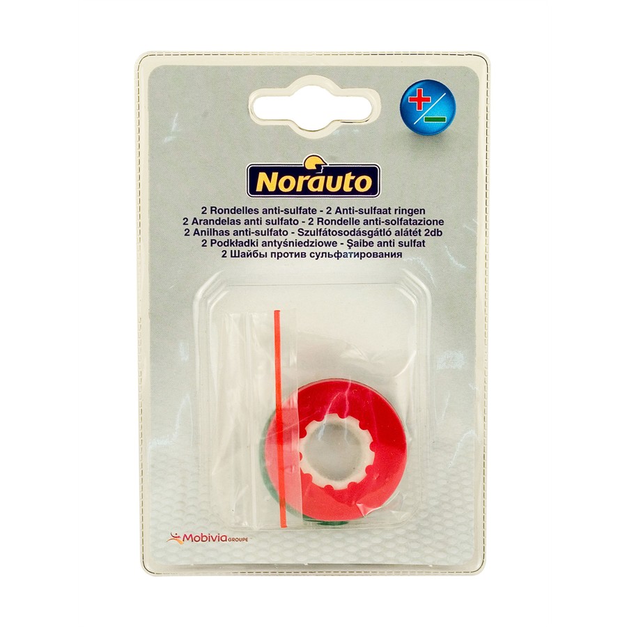 2 Rondelles Anti-sulfate Norauto