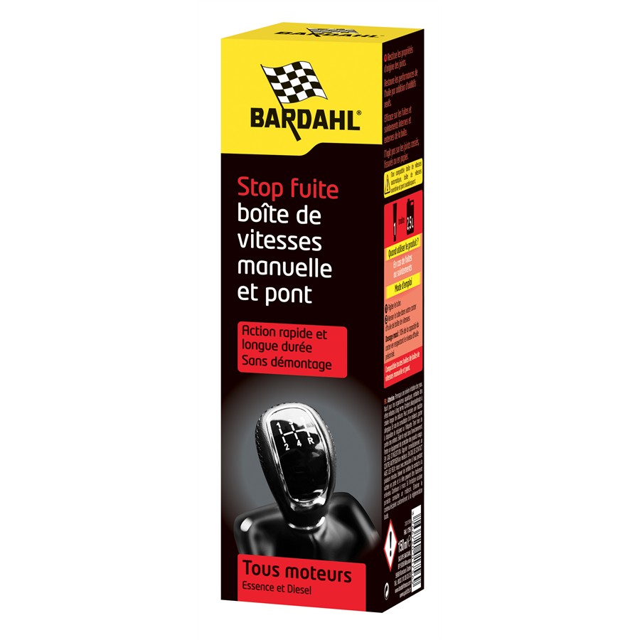 Stop Fuite Boîte De Vitesse Manuelle Bardhal 150 Ml