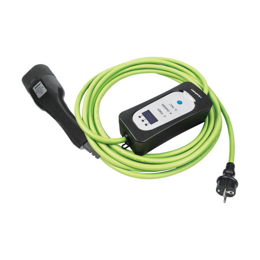 Chargeur électrique portable BLAUPUNKT Type 2 vers Prise domestique - 8m - 3 ,7 kw (monophasé 16A) - Norauto