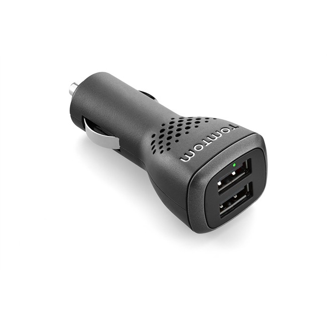 Chargeur Allume-cigare Tomtom Haute Vitesse Double Port Usb