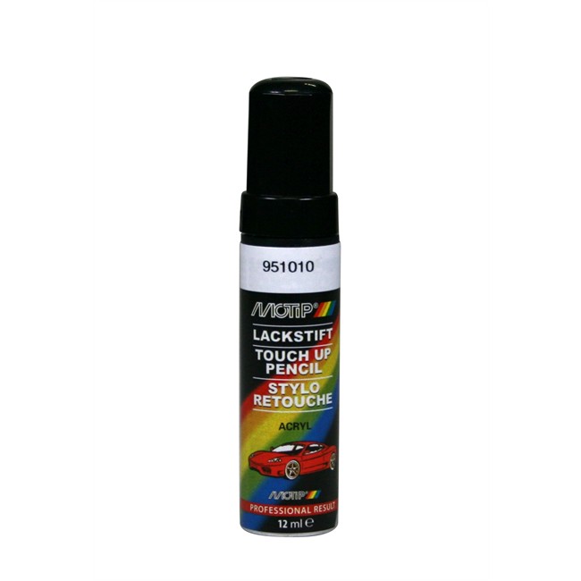 Stylo Peinture Noir Métallisé Motip M951010 12 Ml