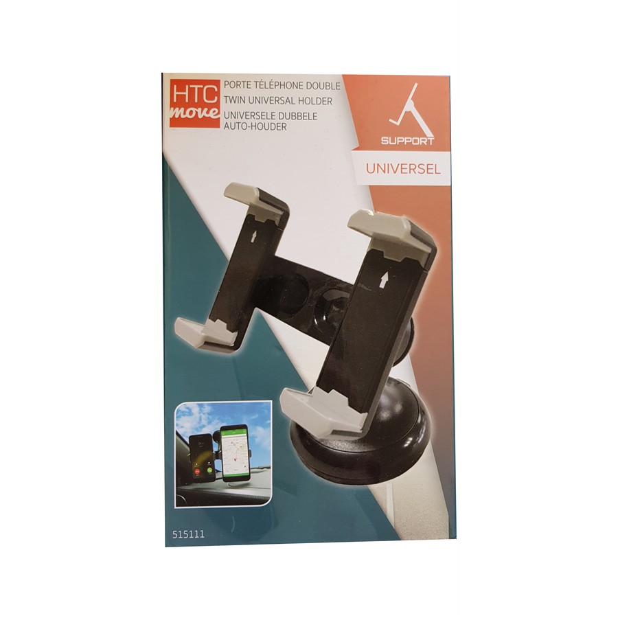 Support Téléphone Avec Fixation Ventouse