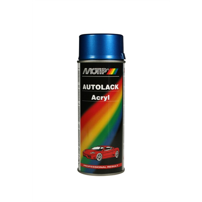 Bombe De Peinture Bleu Métallisé Motip M53943 400 Ml