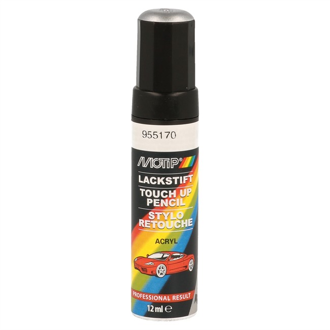 Stylo Peinture Gris Métallisé Motip M955170 12 Ml