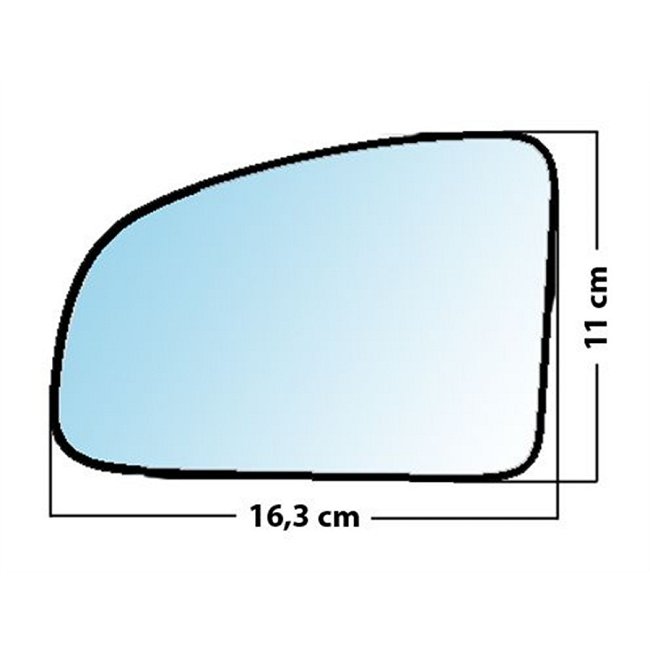 Miroir De Rechange Grand Angle Cote Conducteur Mad 1335 Norauto Fr