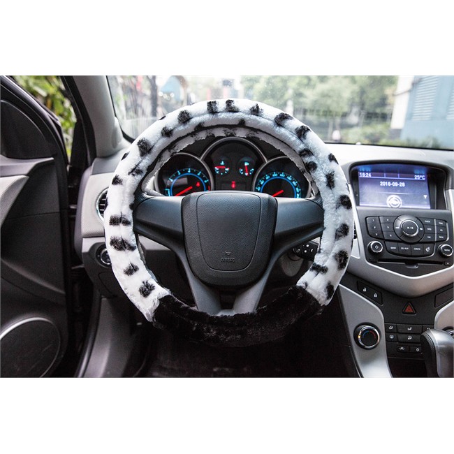Couvre volant NORAUTO Dalmatian : Norauto.fr
