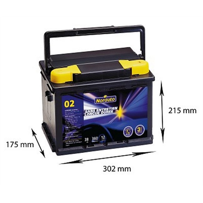 Batterie NORAUTO BV31 91 Ah 740 A Norauto fr