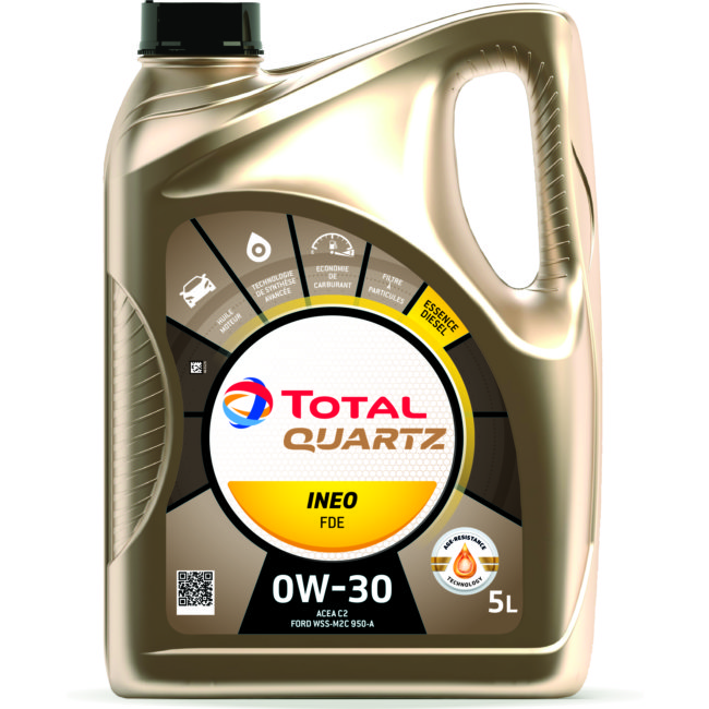 Huile moteur TOTAL Quartz Ineo FDE 0W30 Essence et Diesel 5 L : Norauto.fr