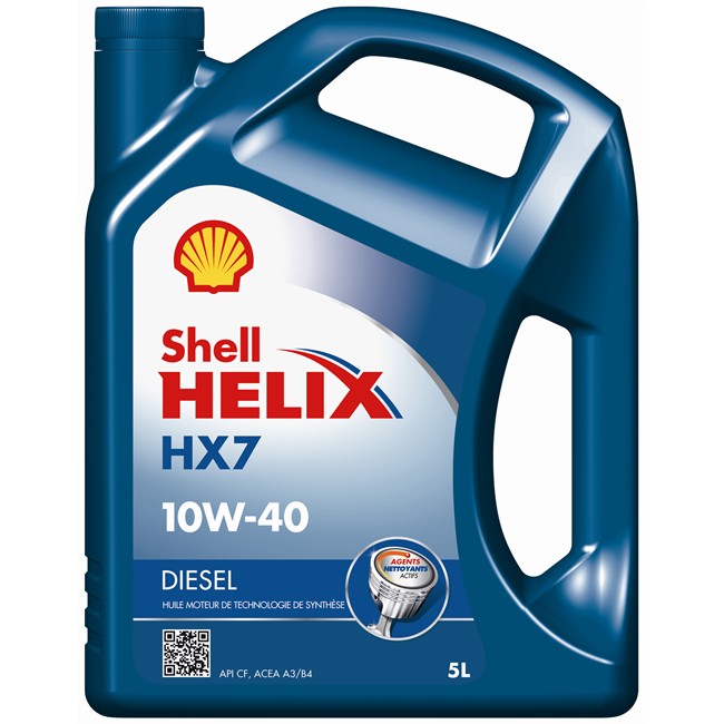 Huile Moteur Shell Helix Hx7 10w40 Diesel 5 L Norauto Fr