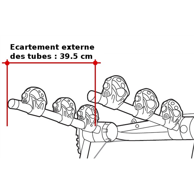 Porte Velos De Coffre Suspendu Norauto Norbike 3 18832 Pour 3 Velos Norauto Fr [ 650 x 650 Pixel ]