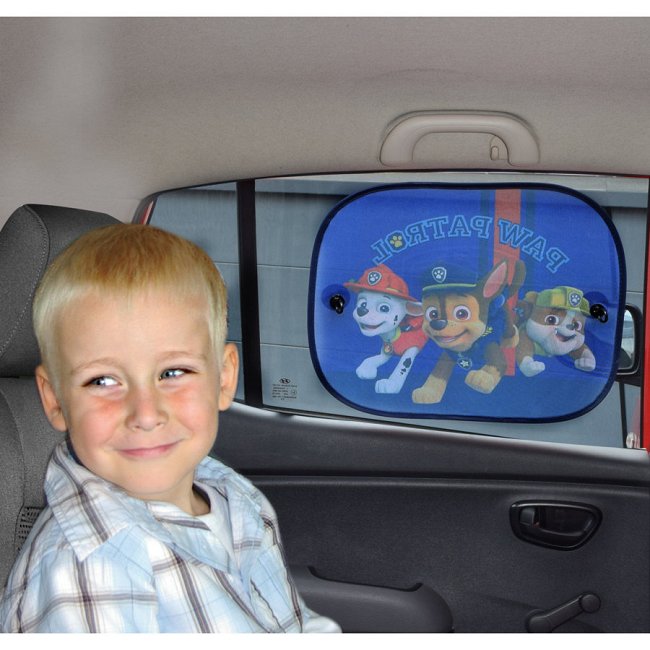 2 Rideaux Pare Soleil A Ventouses Disney Paw Patrol 44 X 36 Cm Norauto Fr