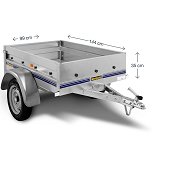 Remorque 500 Kg NORAUTO NOR 1500