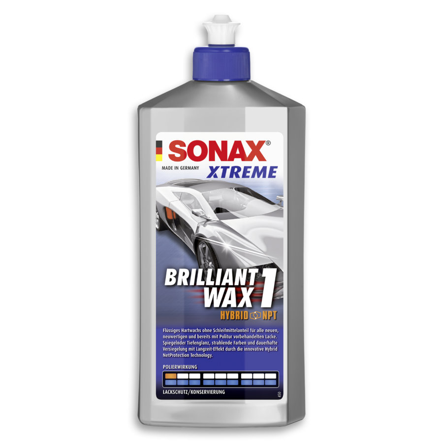Cire Liquide Hybrid Brillance Et Protection 250 Ml Sonax