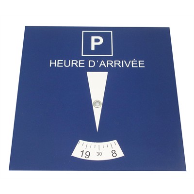 Pro + Blue Parking Card / Parking Disc 10 X 12 cm (10 pièces)
