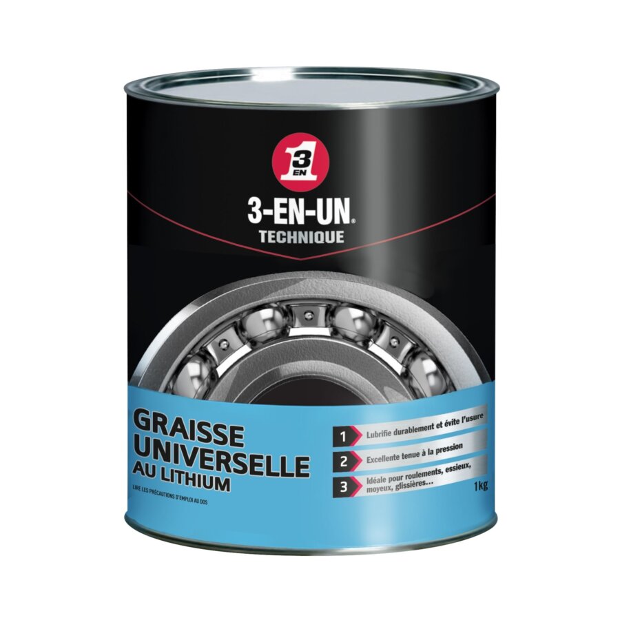 Graisse Universelle Lithium 3en1 1 Kg
