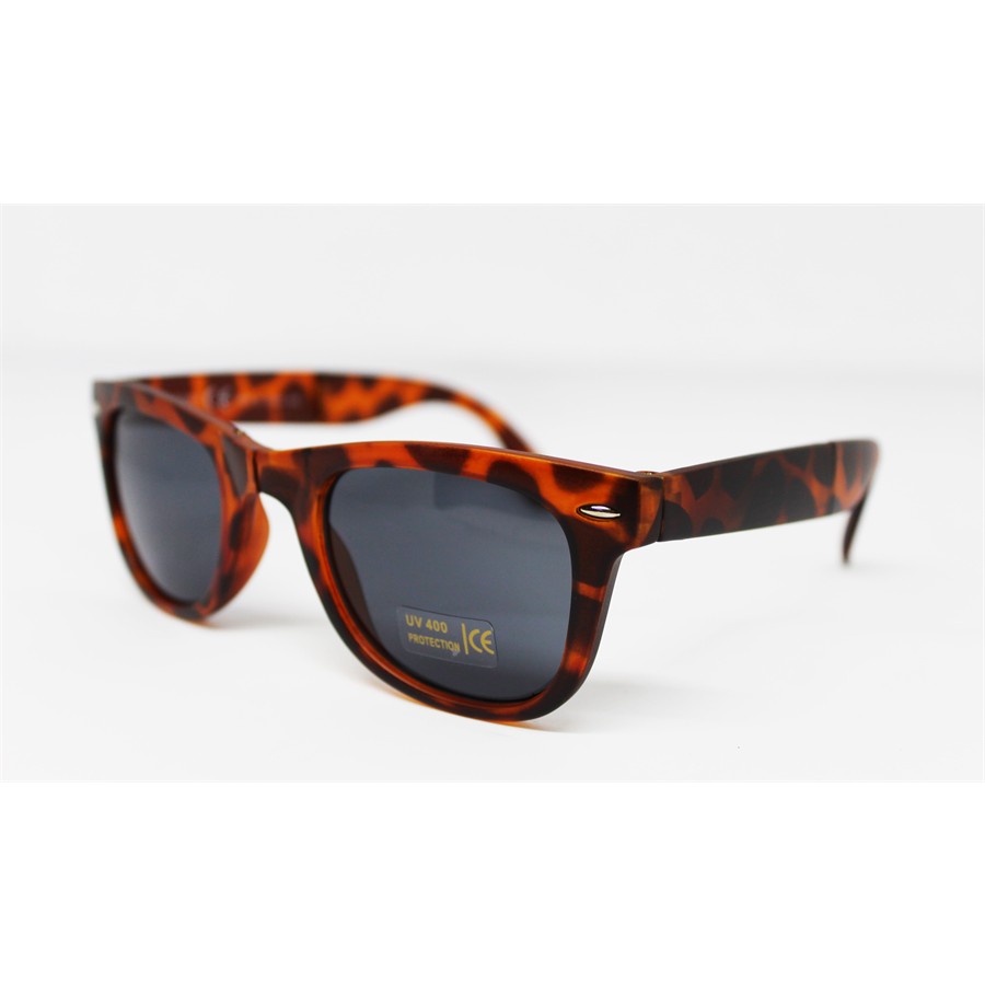 Paire De Lunettes De Soleil Pliables Léopard