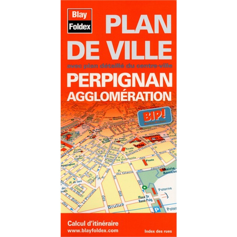Plan De Perpignan + Agglomération
