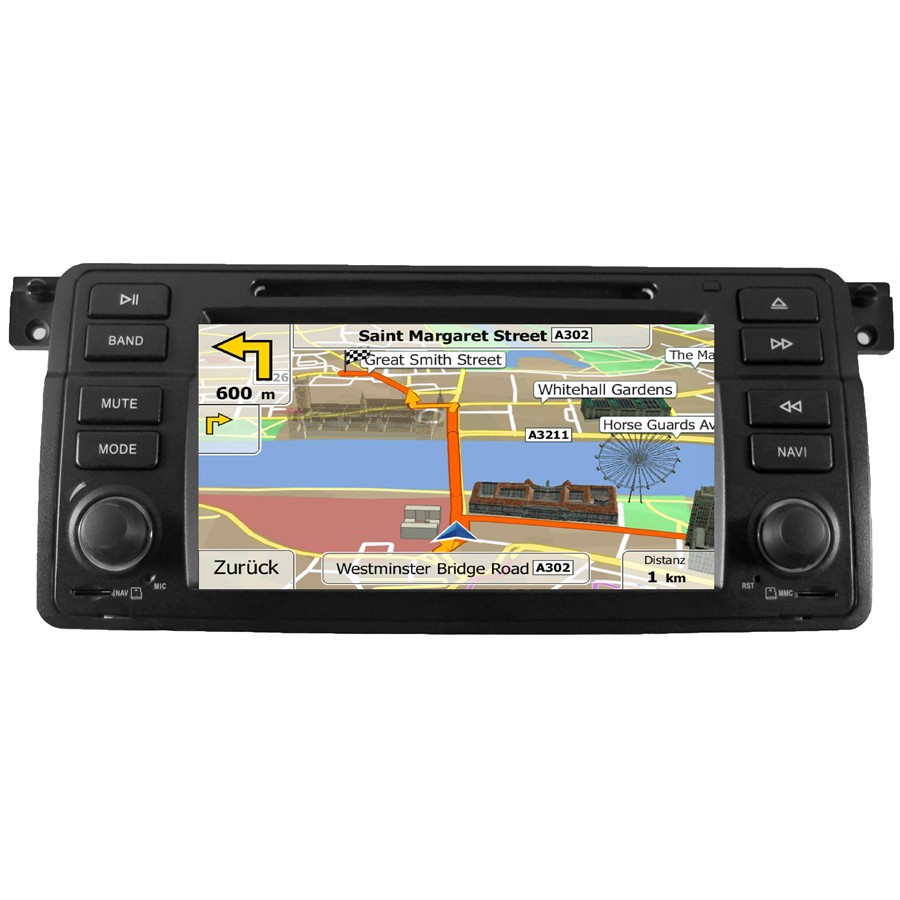 Autoradio Gps Replica Z-bmwe46 Pour Bmw