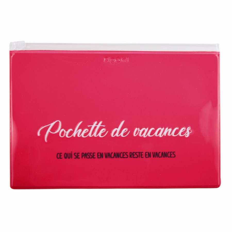 Poche À Bazar En Relief Zigoh Rose