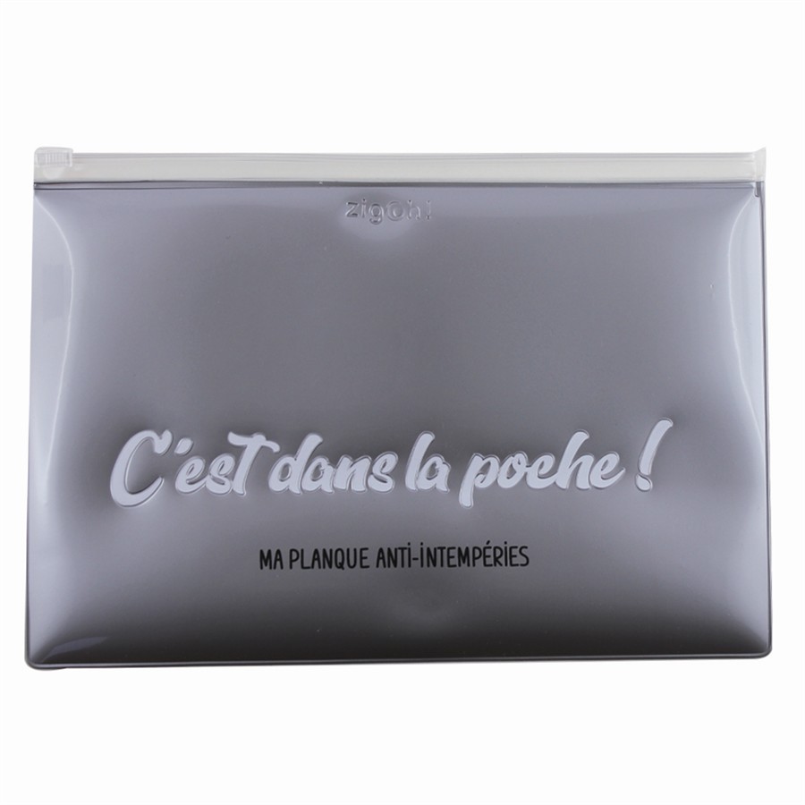 Poche À Bazar En Relief Zigoh Gris