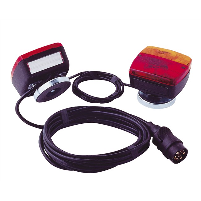 Kit D'éclairage Magnétique Avec Câble Entre Feux De 4 M Et Câble D'alimentation De 7,5 M Spotlight