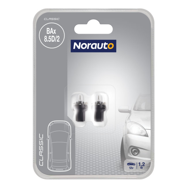 2 Ampoules Bax Norauto Classic