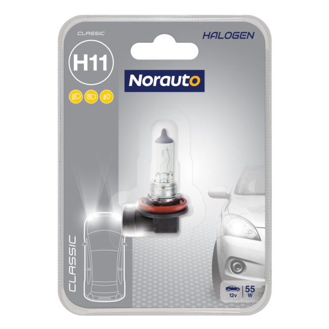 1 Ampoule H11 Norauto Classic