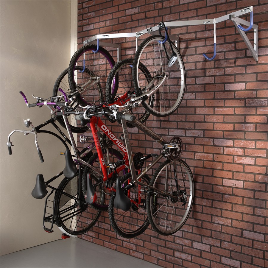 Range-vélos Mural Pour 6 Vélos Mottez B138c