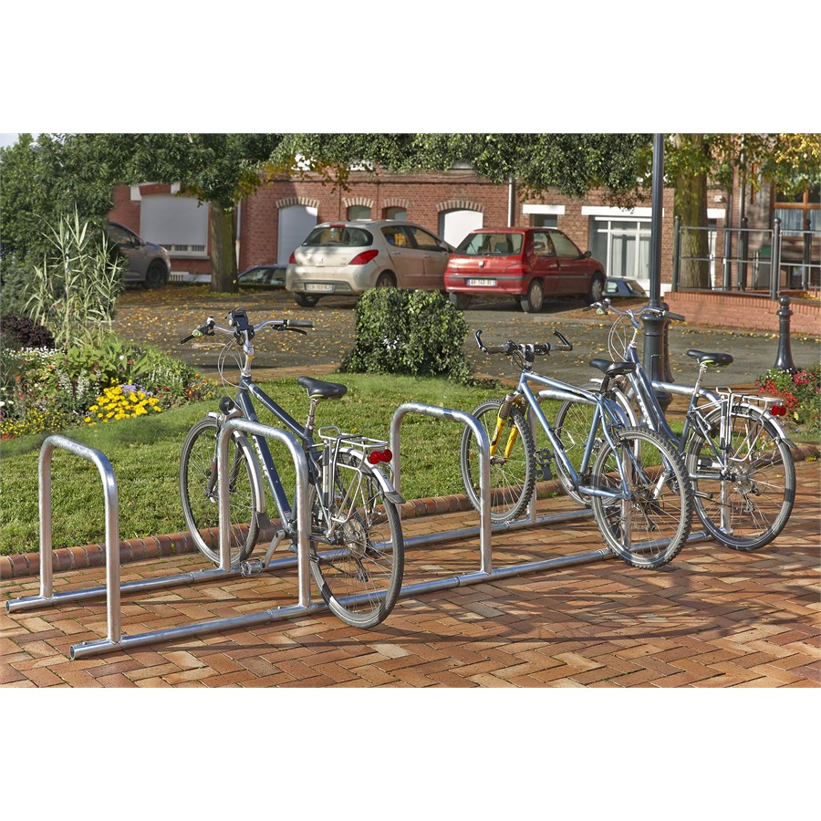 Support Vélos En Ligne 5 Arceaux Pour 10 Vélosmottez B882c5