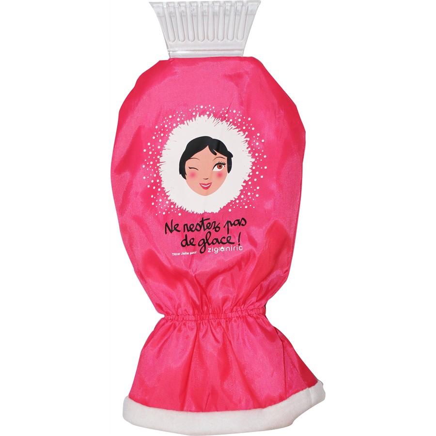 Moufle Gratte-givre Rose Zigoniric