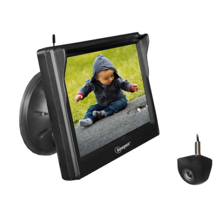 Caméra de Recul Sans Fil avec Écran de 4,3 pouces - Pour Voiture