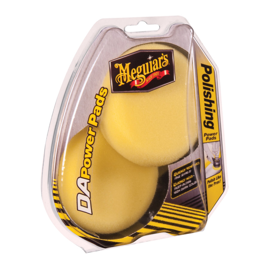 Duo De Tampon Jaune Ø 12,7 Cm Meguiar's