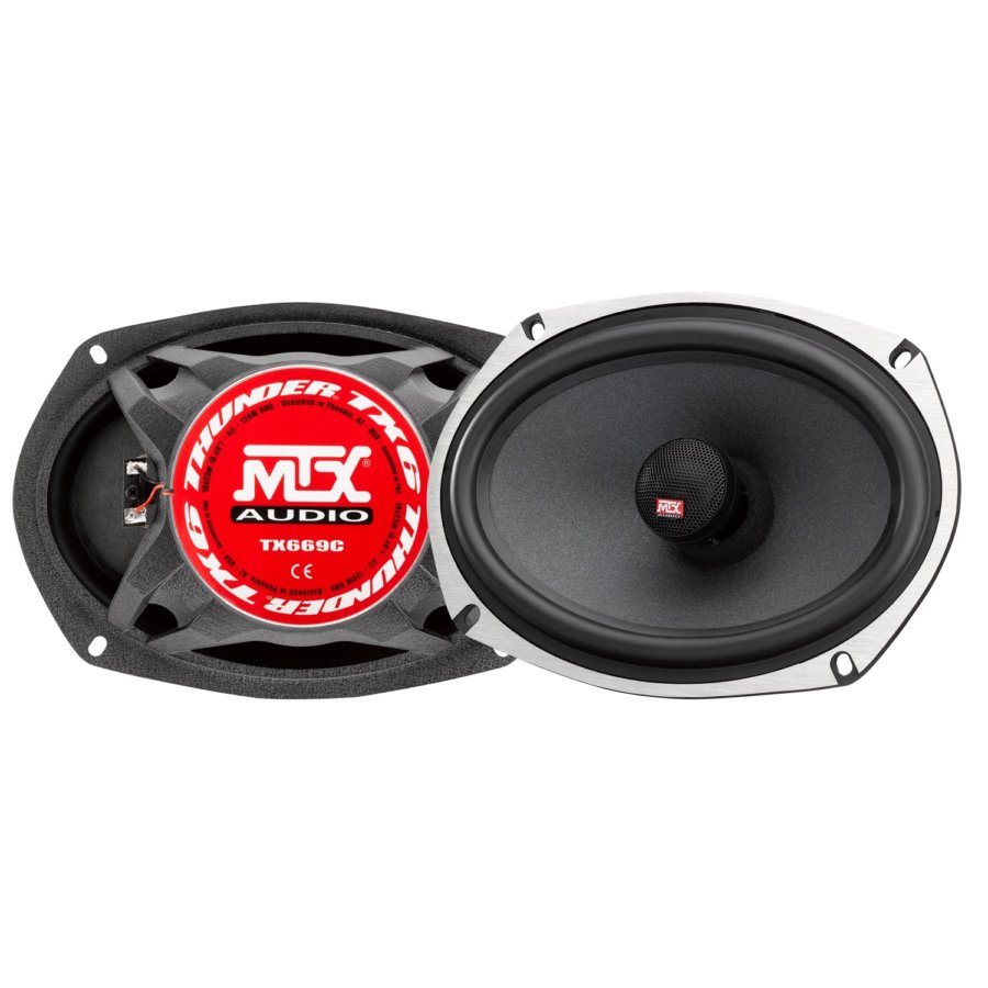 MTX TX669C - Haut-parleurs - pour automobile - 120 Watt - 2 voies - coaxial - 6" x 9"