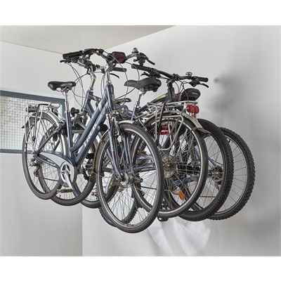 Support mural plaque avec crochet pivotant • Trottinette, vélo, 2 roues