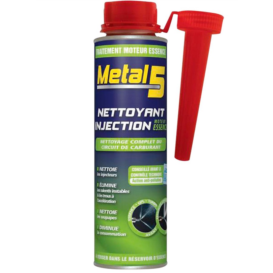 Nettoyant Injection Moteur Essence Metal5 300 Ml