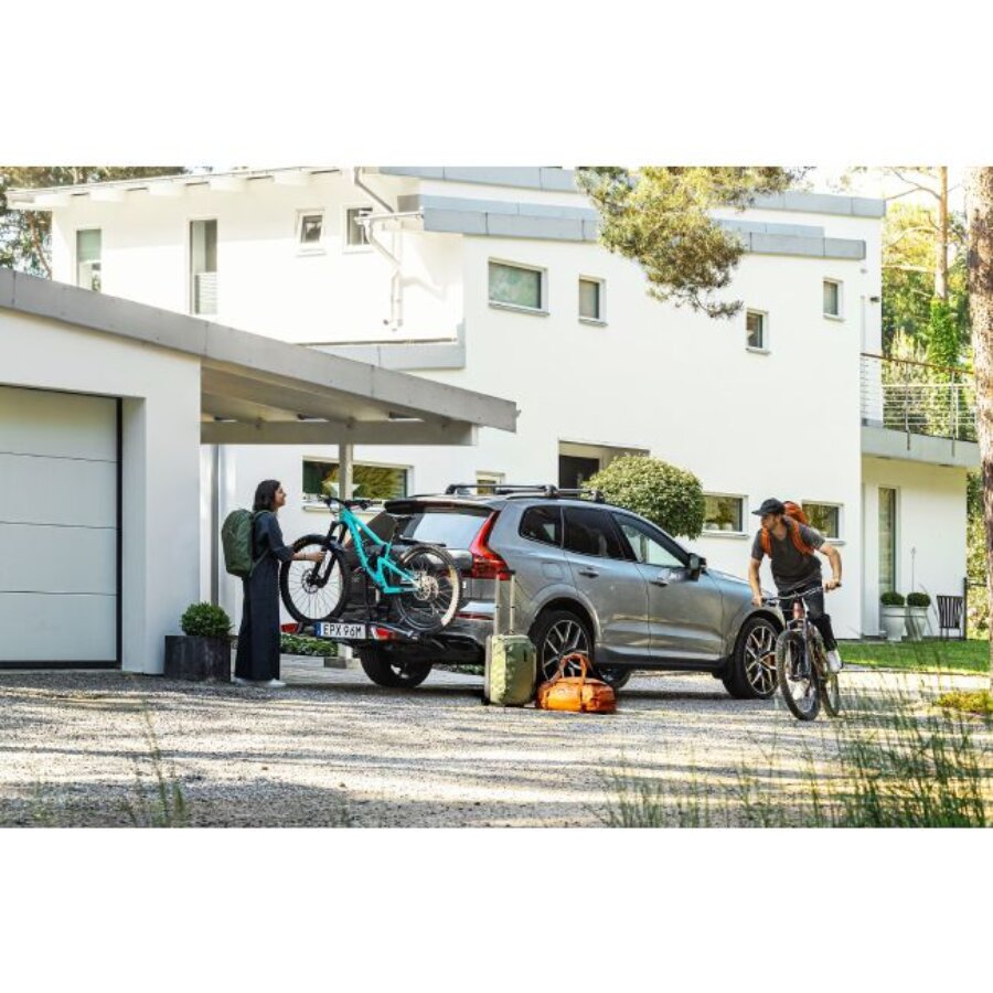 Photo Porte-vélos Sur Attelage Easyfold Xt Fix4bike Pour 2 Vélos
