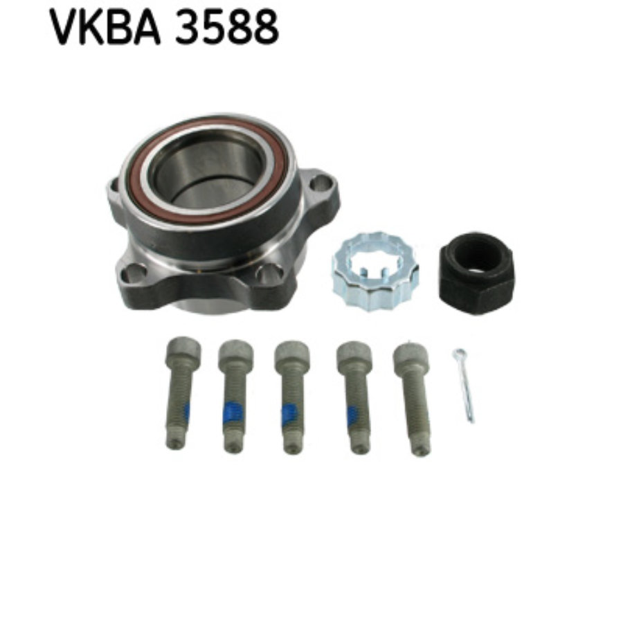 Kit De Roulement De Roue SKF VKBA 3522 Pour Mercedes M-CLASS - Avant/Arrière, Remplacement Complet Avec Instructions