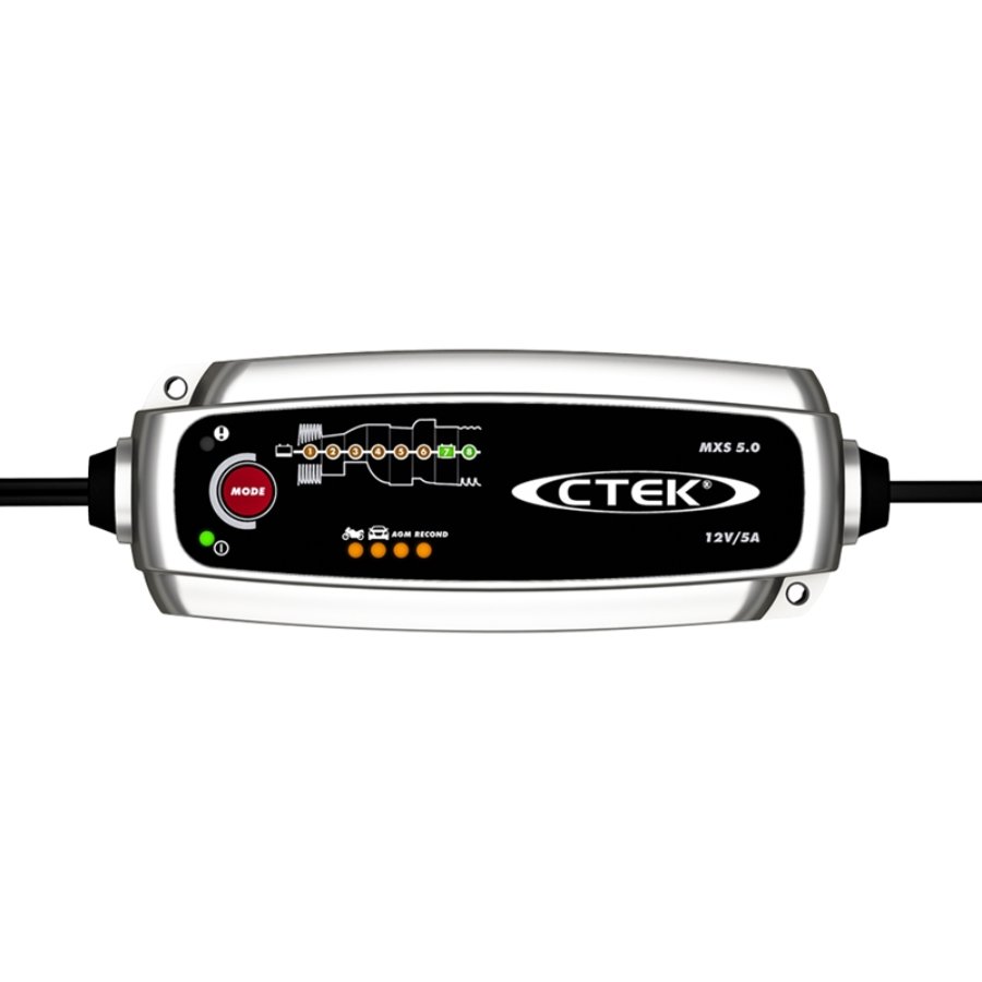 Chargeur de batterie TEC 2- 6/12V - Chargeur batterie voiture jusqu'à 80 Ah- Protection thermique