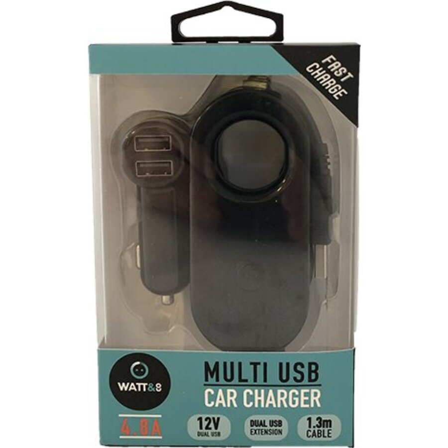 Kit chargeur smartphone allume cigare Auto + Port USB AUTO-T : la boite à  Prix Carrefour