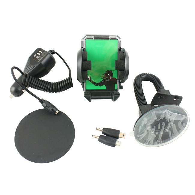 Support De Smartphone Sur Ventouse + Chargeur Allume-cigare Norauto Sound