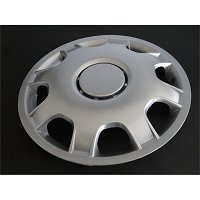 Lot De 4 Enjoliveurs Bombés 15" Argent Mat - Compatible Camping-car, Fourgon (Ducato, Sprinter, Boxer, Transit...)