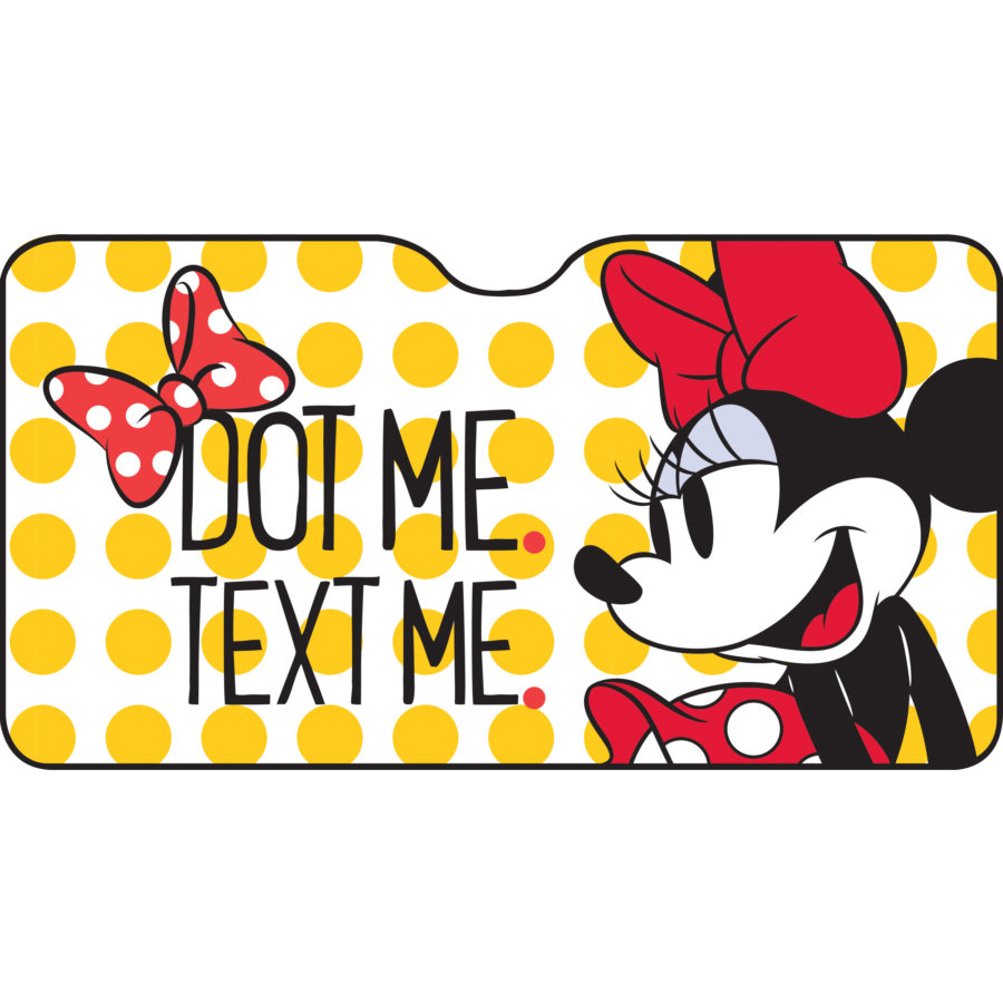 Pare-soleil Pare-brise Avant - 150x80 Cm - Disney Mickey & Minnie