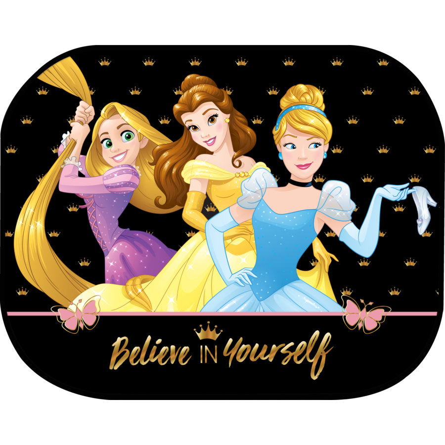 Lot De 2 Pare-soleils Latéraux Bébé - 44x35 Cm - Disney Princesse